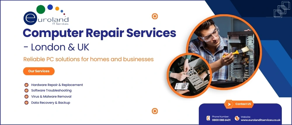 Computer repair services Banner